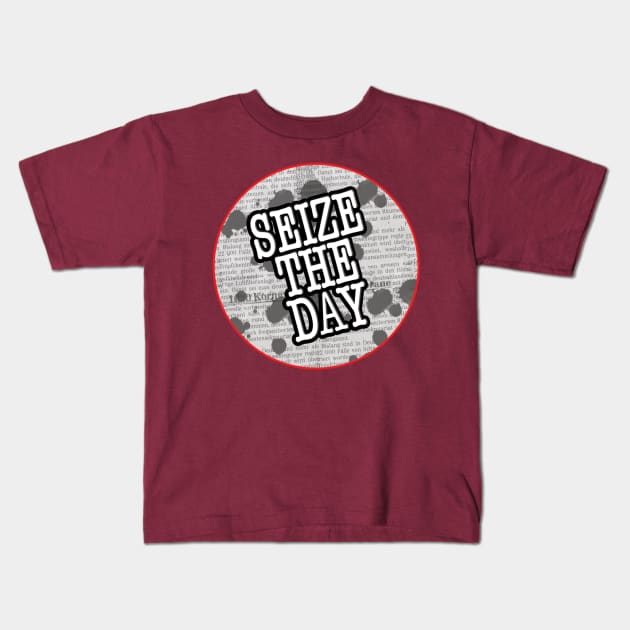 Seize The Day Kids T-Shirt by High Voltage